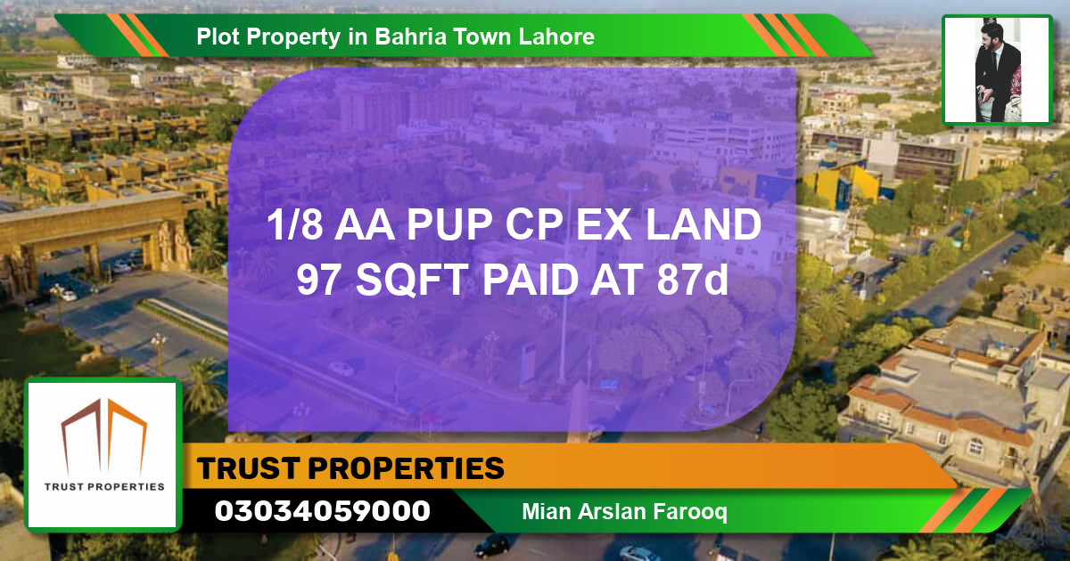 Residential Plot for Sale in Bahria Town, Lahore - (BP-79229)