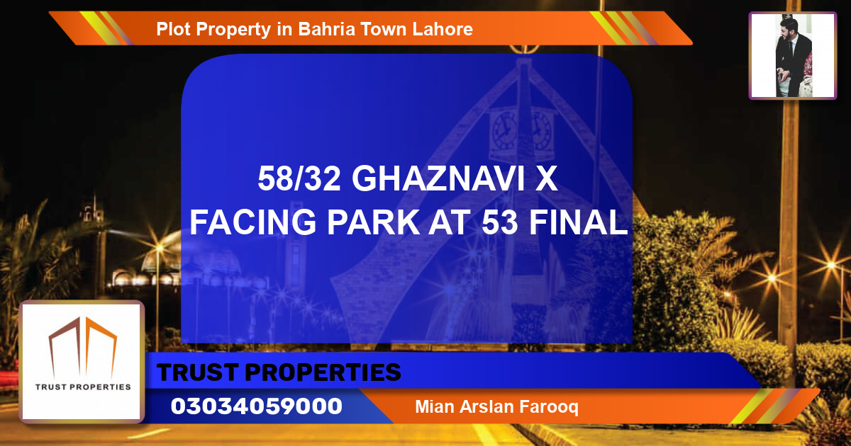 Residential Plot for Sale in Bahria Town, Lahore - (BP-79231)