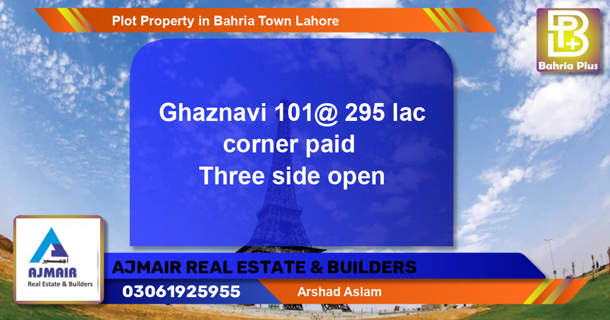 Residential Plot for Sale in Bahria Town, Lahore - (BP-79294)