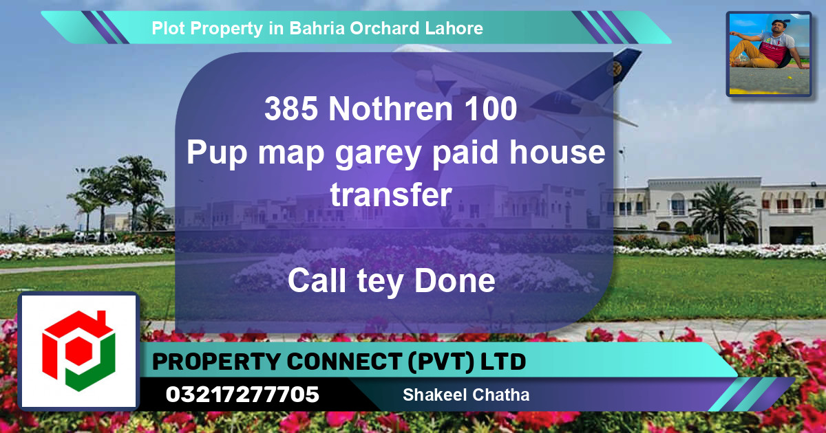 Residential Plot for Sale in Bahria Orchard, Lahore - (BP-79370)
