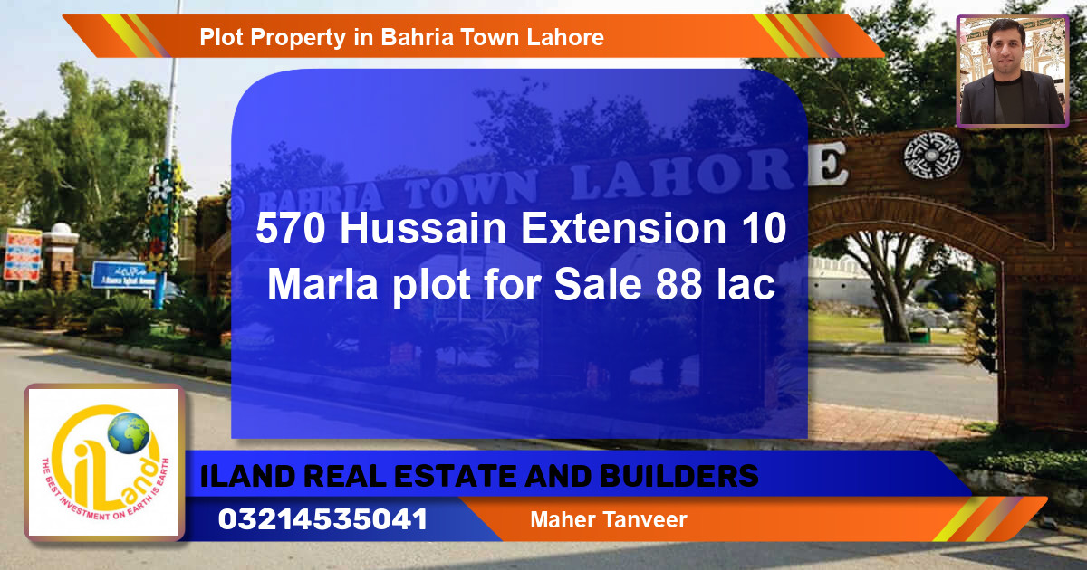 Residential Plot for Sale in Bahria Town, Lahore - (BP-79427)