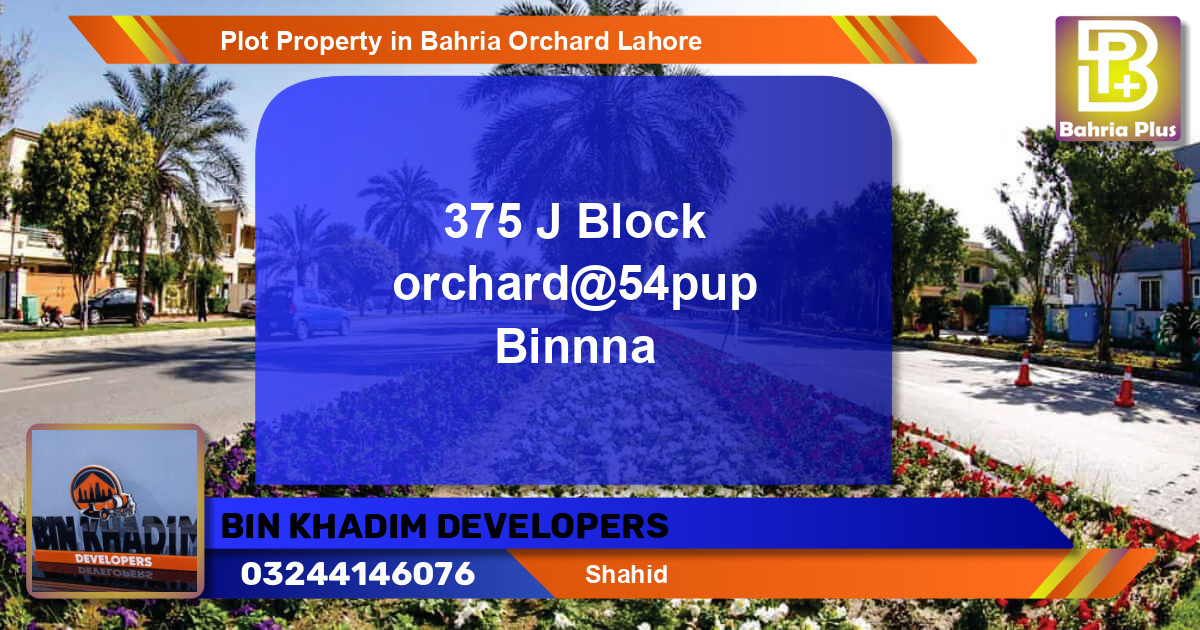 Residential Plot for Sale in Bahria Orchard, Lahore - (BP-79445)