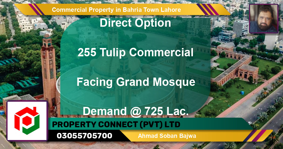 Commercial Property for Sale in Bahria Town, Lahore - (BP-79539)