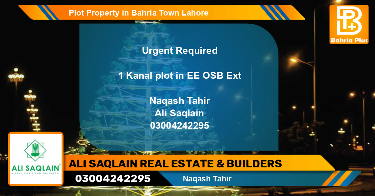 Residential Plot for Sale in Bahria Town, Lahore - (BP-79718)