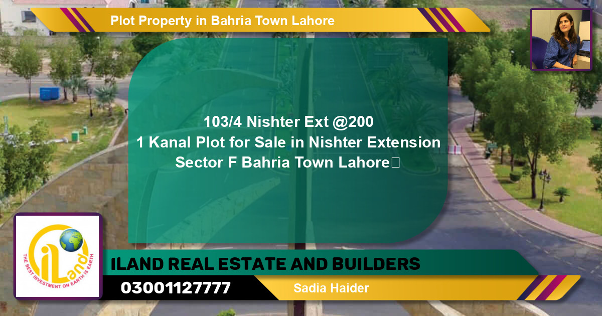 Residential Plot for Sale in Bahria Town, Lahore - (BP-79740)