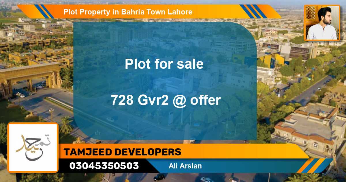 Residential Plot for Sale in Bahria Town, Lahore - (BP-79746)