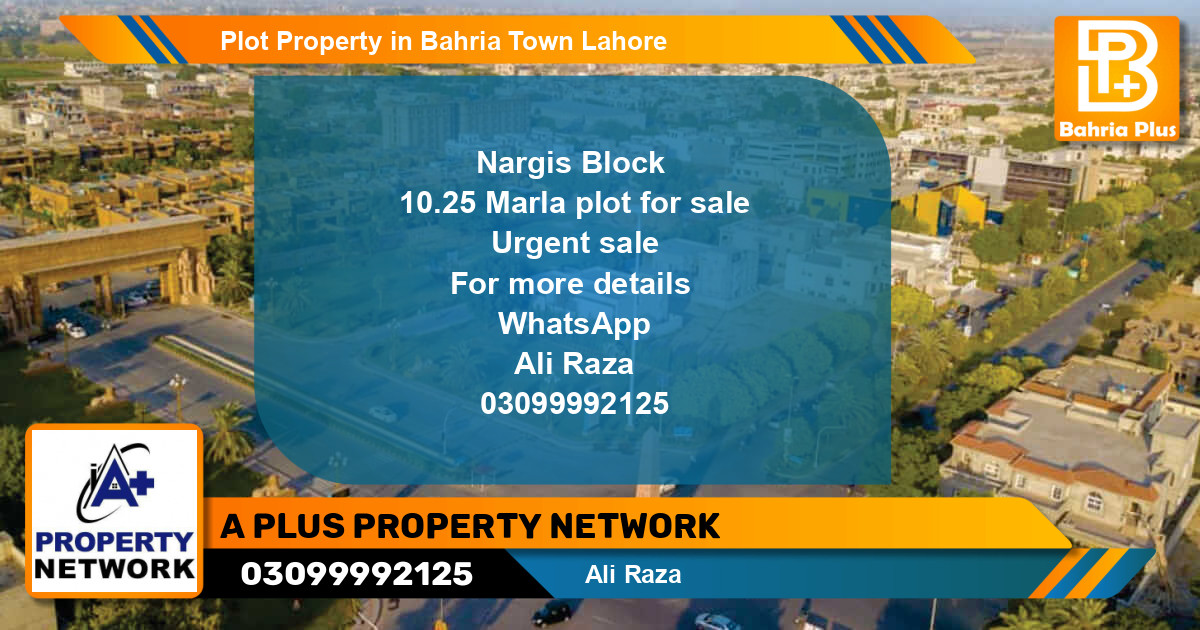 Residential Plot for Sale in Bahria Town, Lahore - (BP-79756)