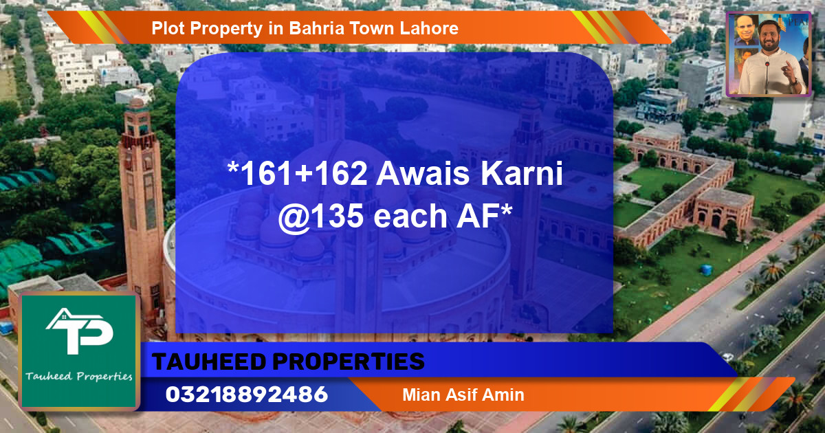 Residential Plot for Sale in Bahria Town, Lahore - (BP-79769)