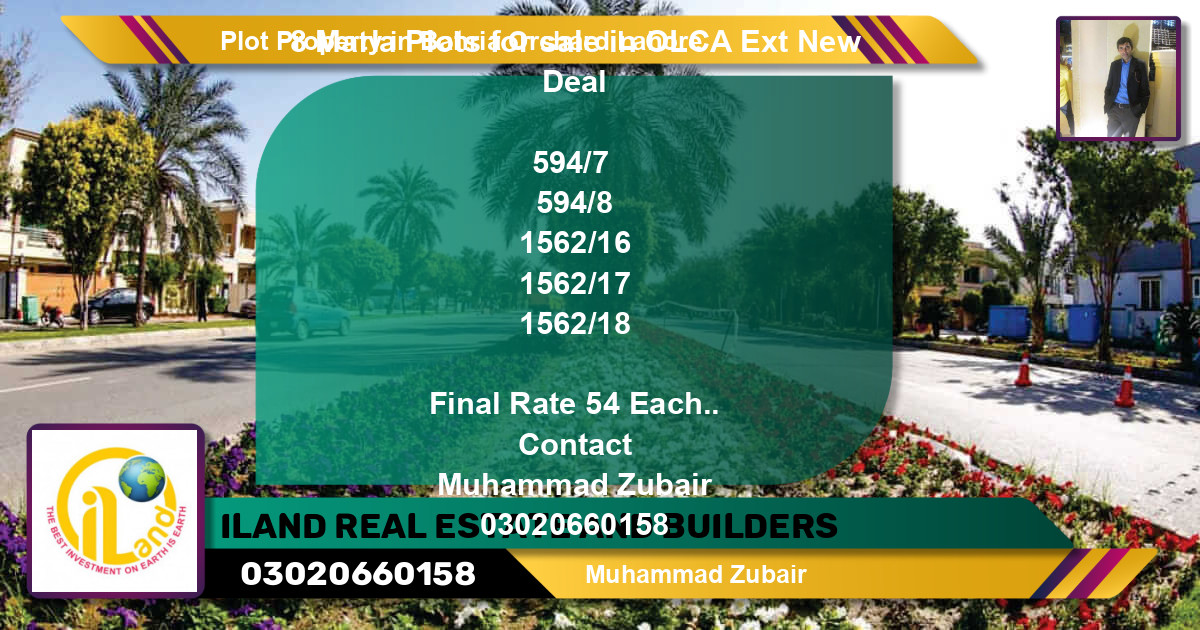 Residential Plot for Sale in Bahria Orchard, Lahore - (BP-79812)