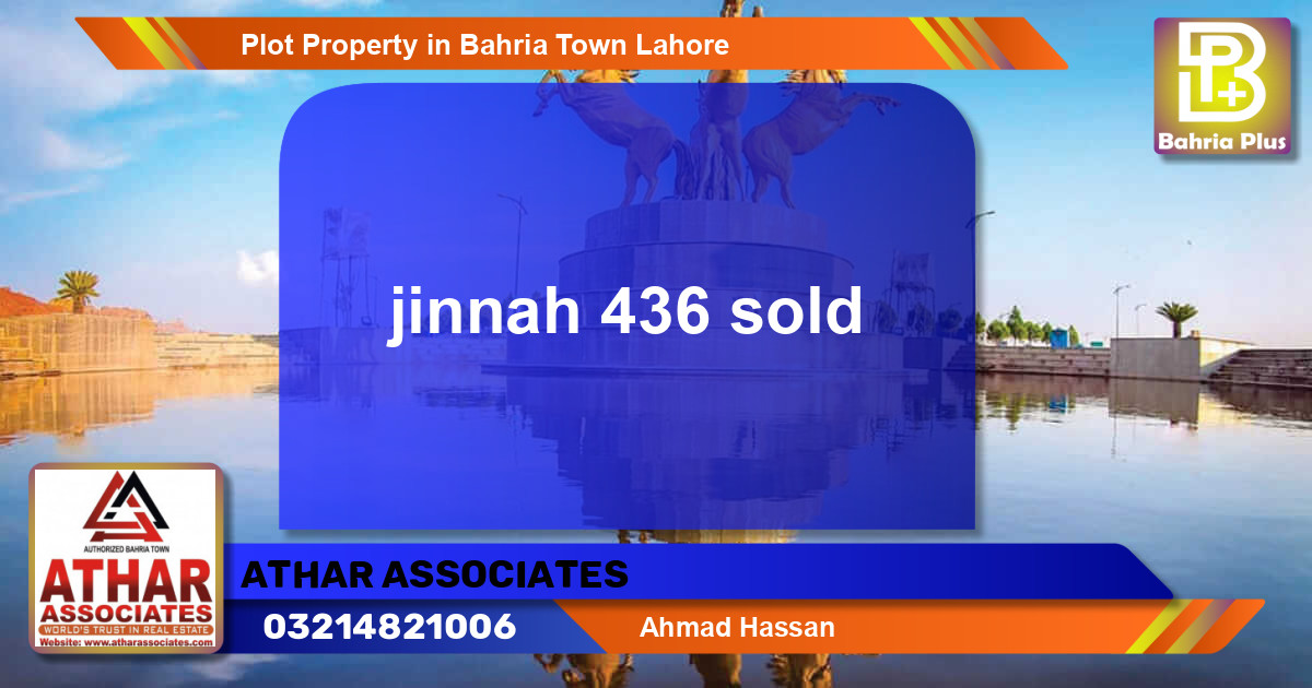 Residential Plot for Sale in Bahria Town, Lahore - (BP-79925)