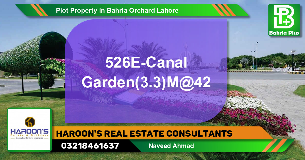 Residential Plot for Sale in Bahria Orchard, Lahore - (BP-79961)