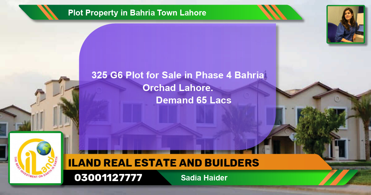 Residential Plot for Sale in Bahria Town, Lahore - (BP-80158)