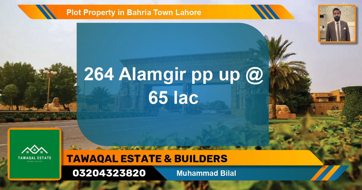 Residential Plot for Sale in Bahria Town, Lahore - (BP-80238)