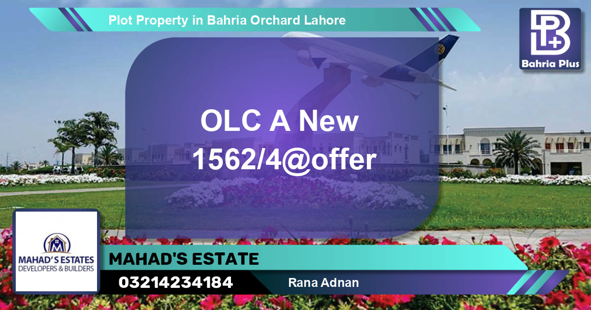 Residential Plot for Sale in Bahria Orchard, Lahore - (BP-80287)