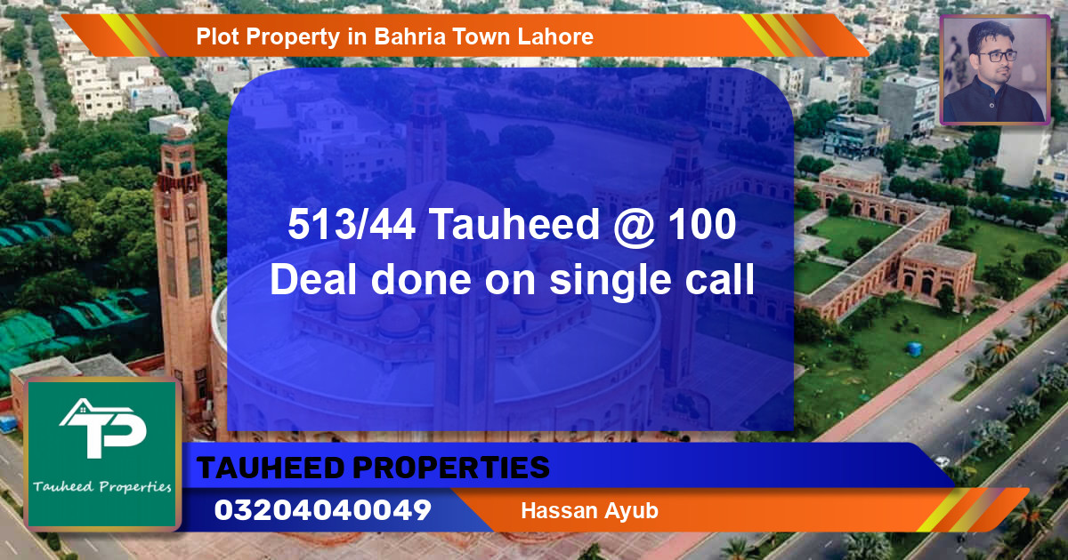 Residential Plot for Sale in Bahria Town, Lahore - (BP-80345)