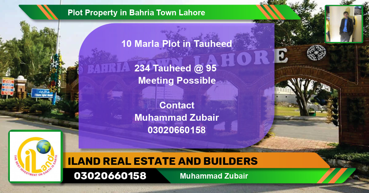Residential Plot for Sale in Bahria Town, Lahore - (BP-80385)