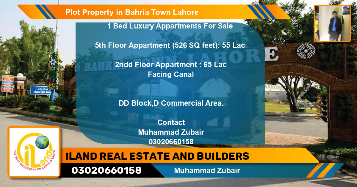 Commercial Plot for Sale in Bahria Town, Lahore - (BP-80386)