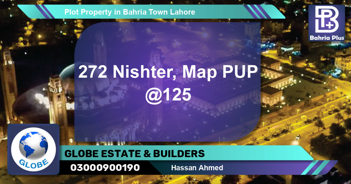 Residential Plot for Sale in Bahria Town, Lahore - (BP-80584)