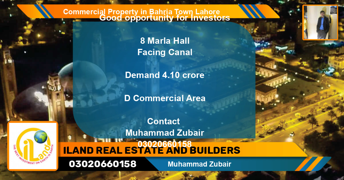 Commercial Property for Sale in Bahria Town, Lahore - (BP-80651)