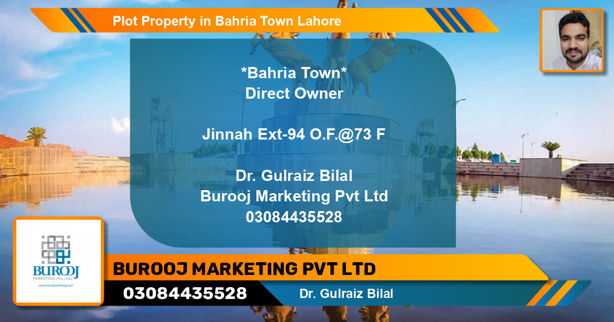 Residential Plot for Sale in Bahria Town, Lahore - (BP-80794)