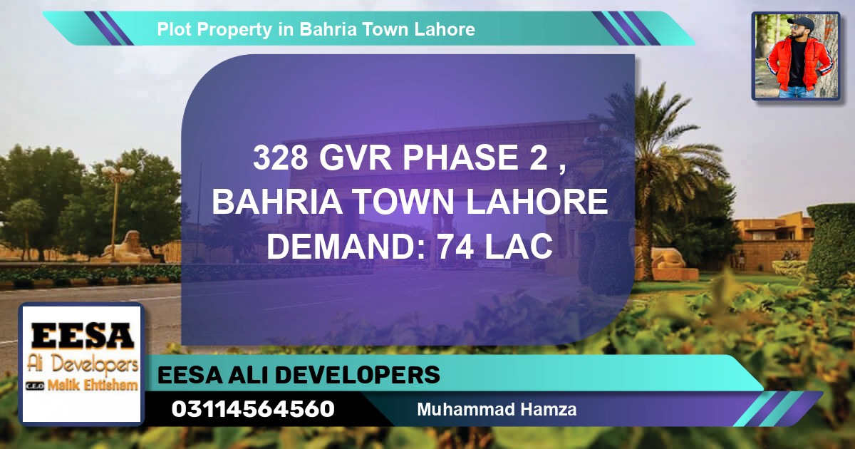 Residential Plot for Sale in Bahria Town, Lahore - (BP-80883)