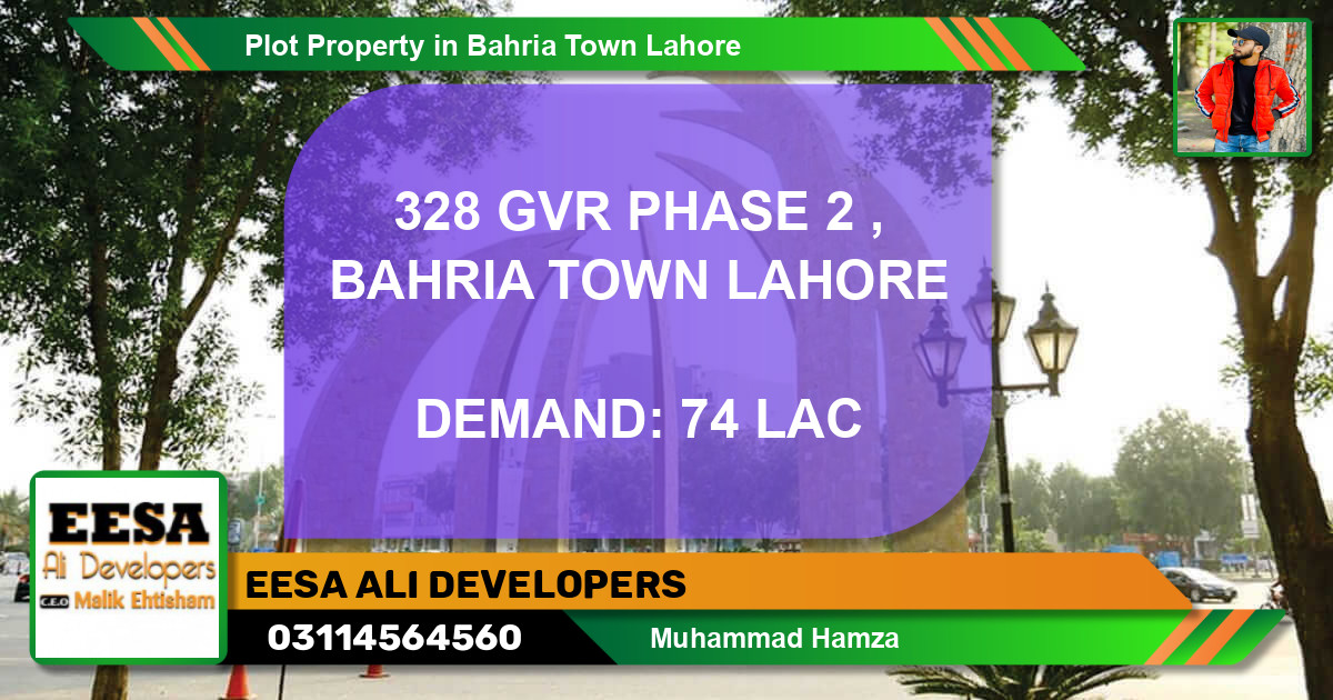 Residential Plot for Sale in Bahria Town, Lahore - (BP-80885)