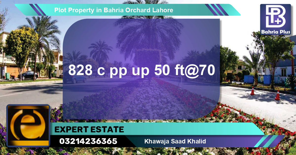 Residential Plot for Sale in Bahria Orchard, Lahore - (BP-80942)
