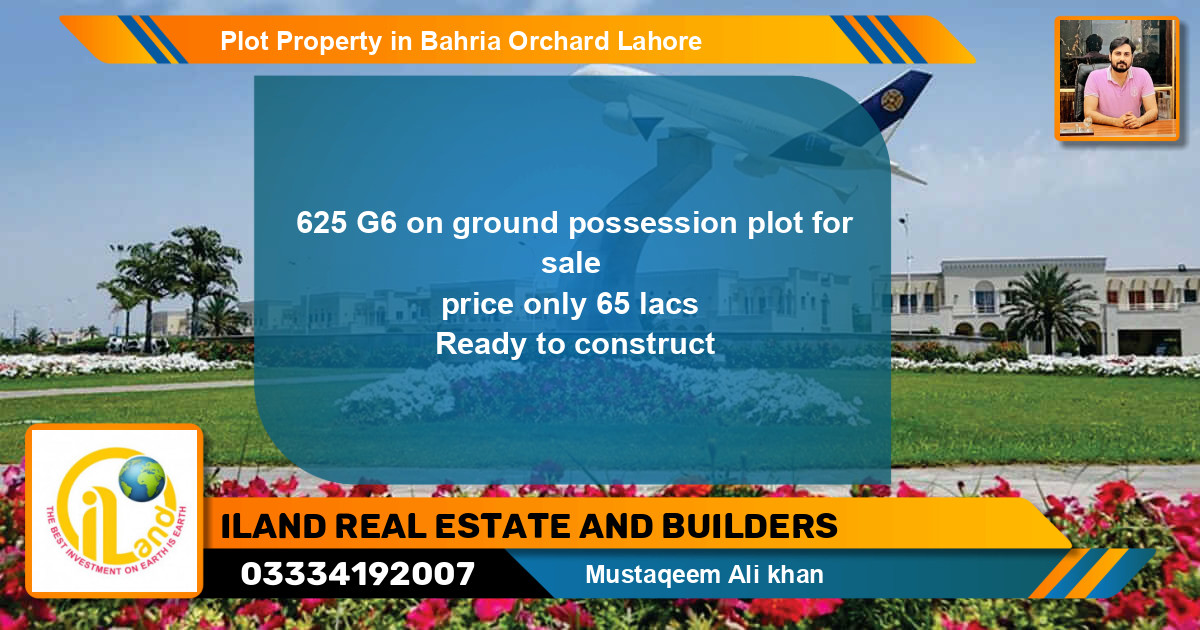 Residential Plot for Sale in Bahria Orchard, Lahore - (BP-80963)