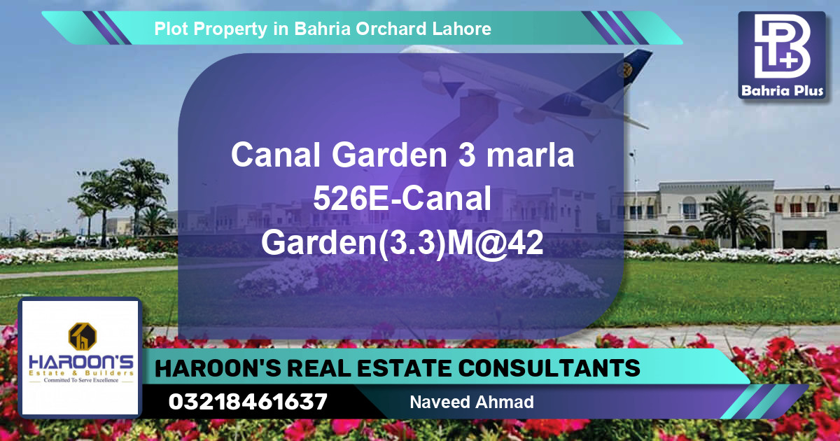 Residential Plot for Sale in Bahria Orchard, Lahore - (BP-81202)