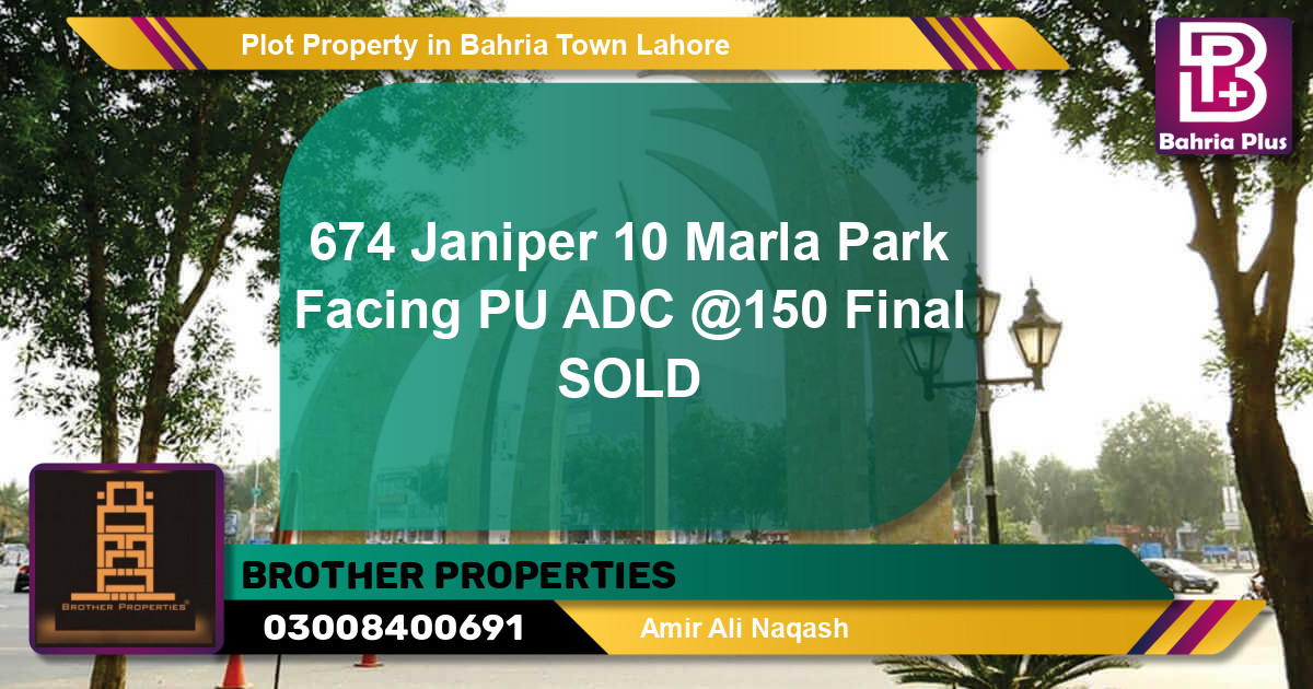 Residential Plot for Sale in Bahria Town, Lahore - (BP-81268)