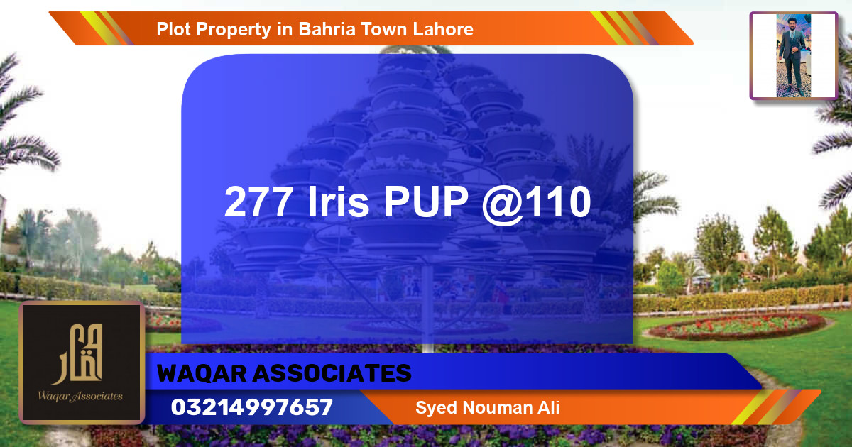 Residential Plot for Sale in Bahria Town, Lahore - (BP-81300)