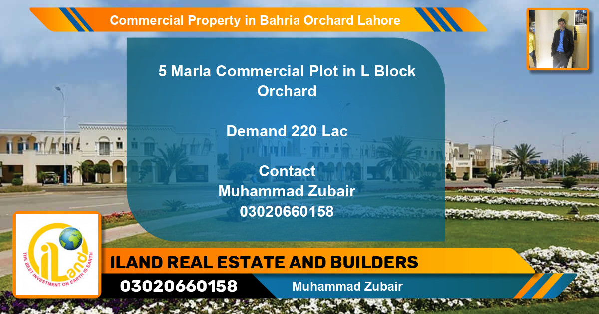 Commercial Property for Sale in Bahria Orchard, Lahore - (BP-81354)