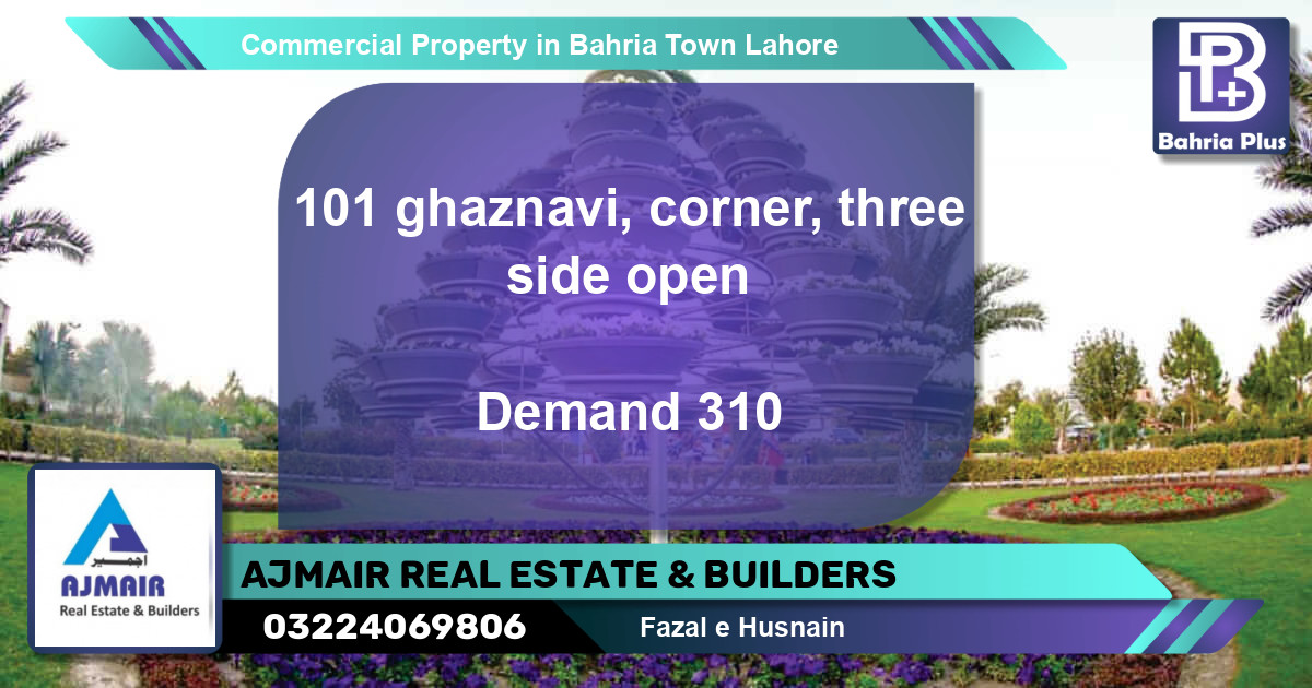 Commercial Property for Sale in Bahria Town, Lahore - (BP-81357)