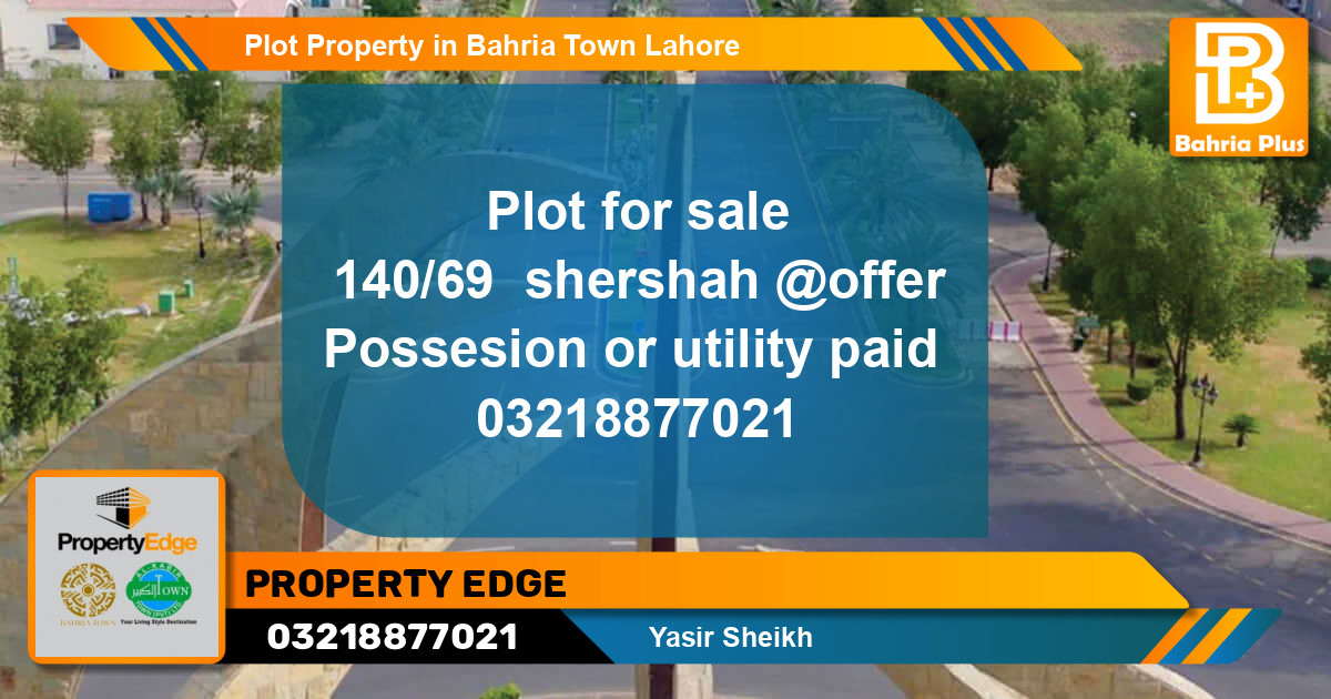 Residential Plot for Sale in Bahria Town, Lahore - (BP-81414)
