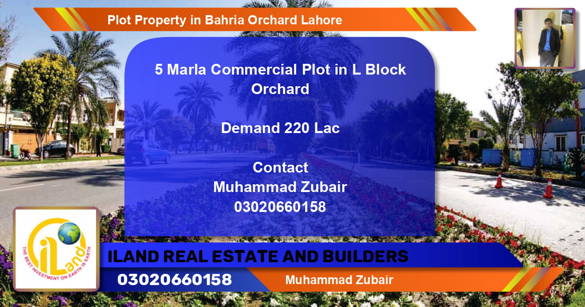 Commercial Plot for Sale in Bahria Orchard, Lahore - (BP-81540)