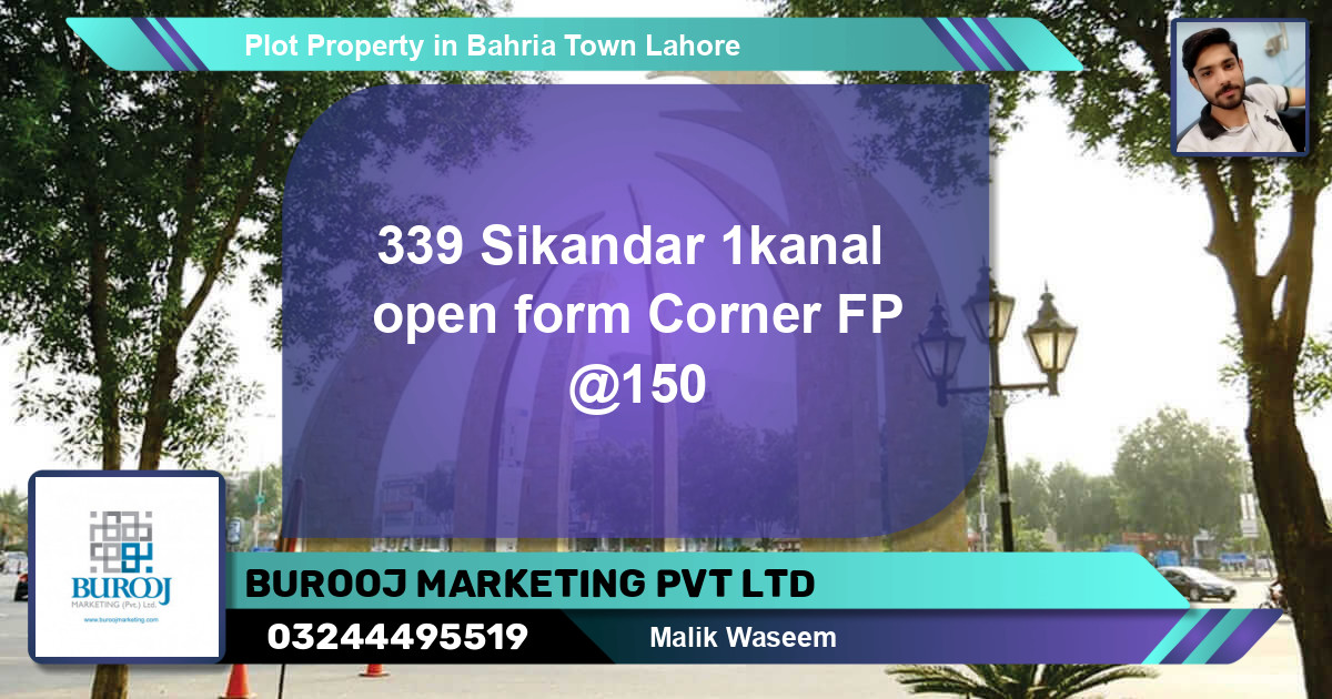 Residential Plot for Sale in Bahria Town, Lahore - (BP-81604)