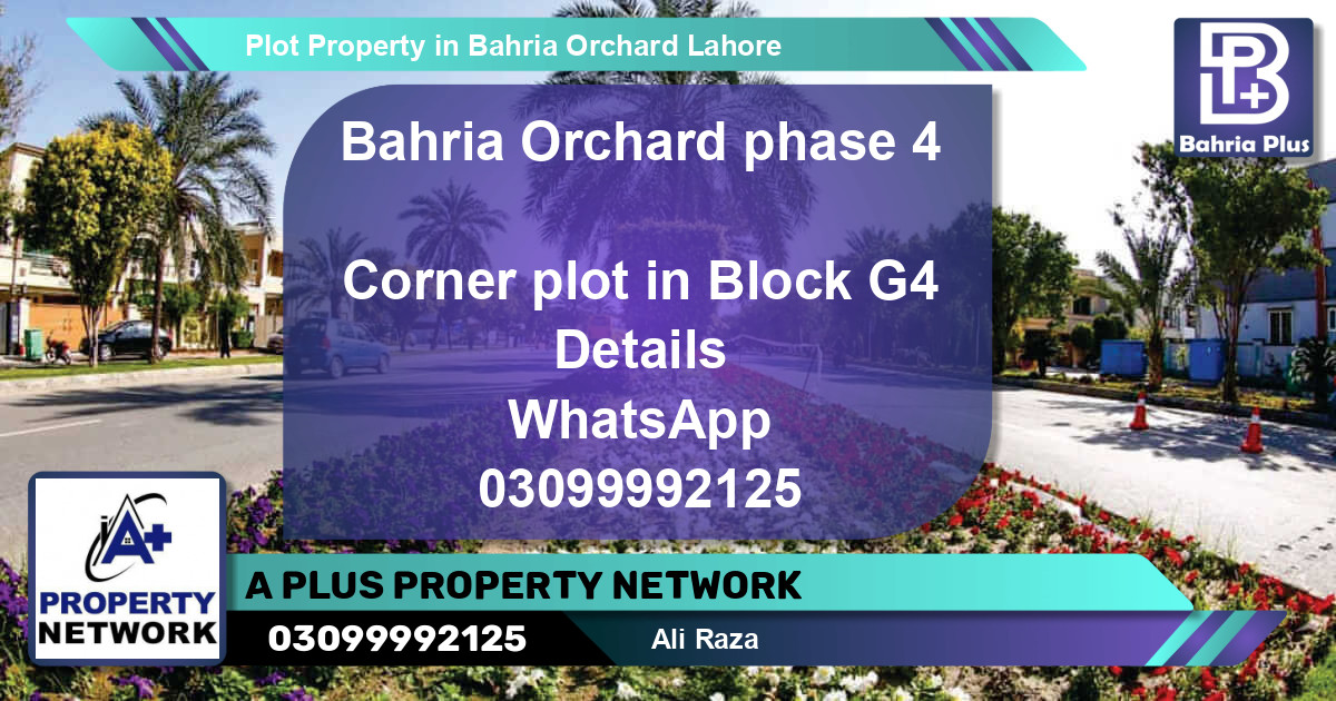 Residential Plot for Sale in Bahria Orchard, Lahore - (BP-81605)