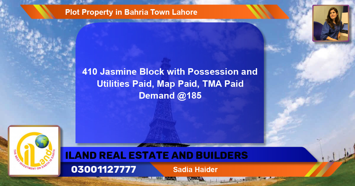 Residential Plot for Sale in Bahria Town, Lahore - (BP-81650)
