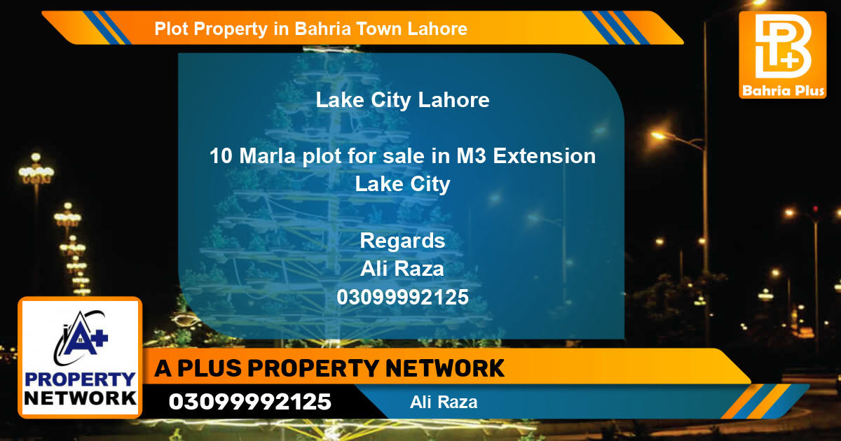 Residential Plot for Sale in Bahria Town, Lahore - (BP-81668)