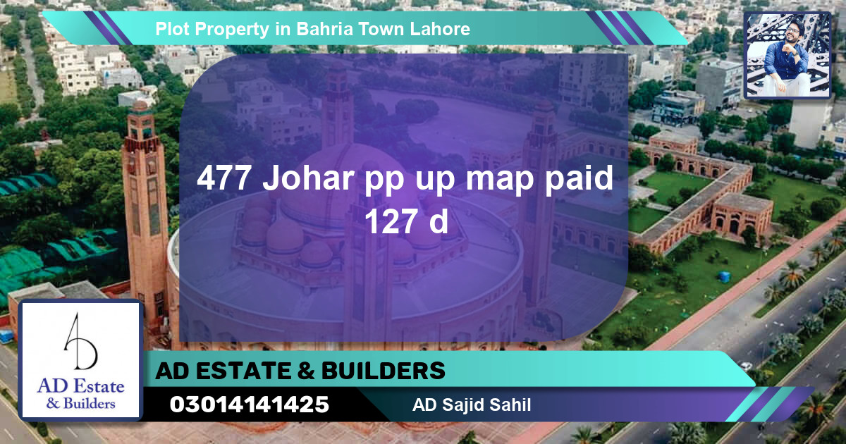 Residential Plot for Sale in Bahria Town, Lahore - (BP-81738)