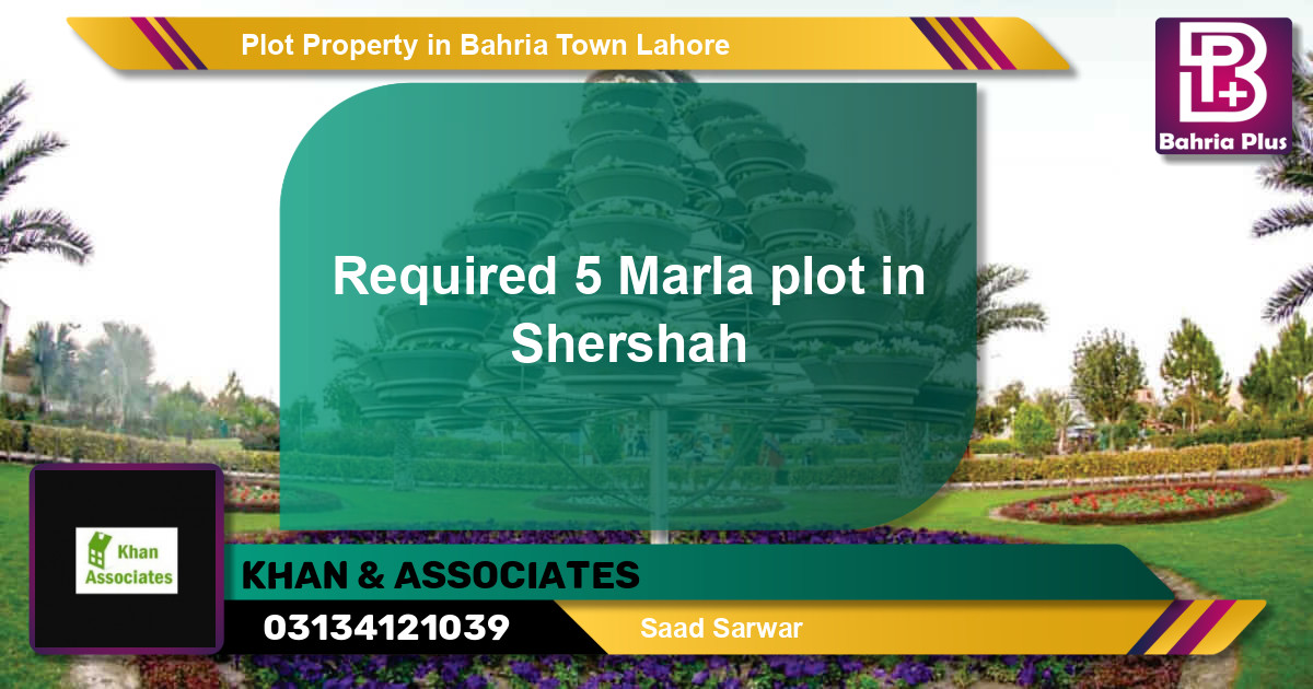 Residential Plot for Sale in Bahria Town, Lahore - (BP-81791)