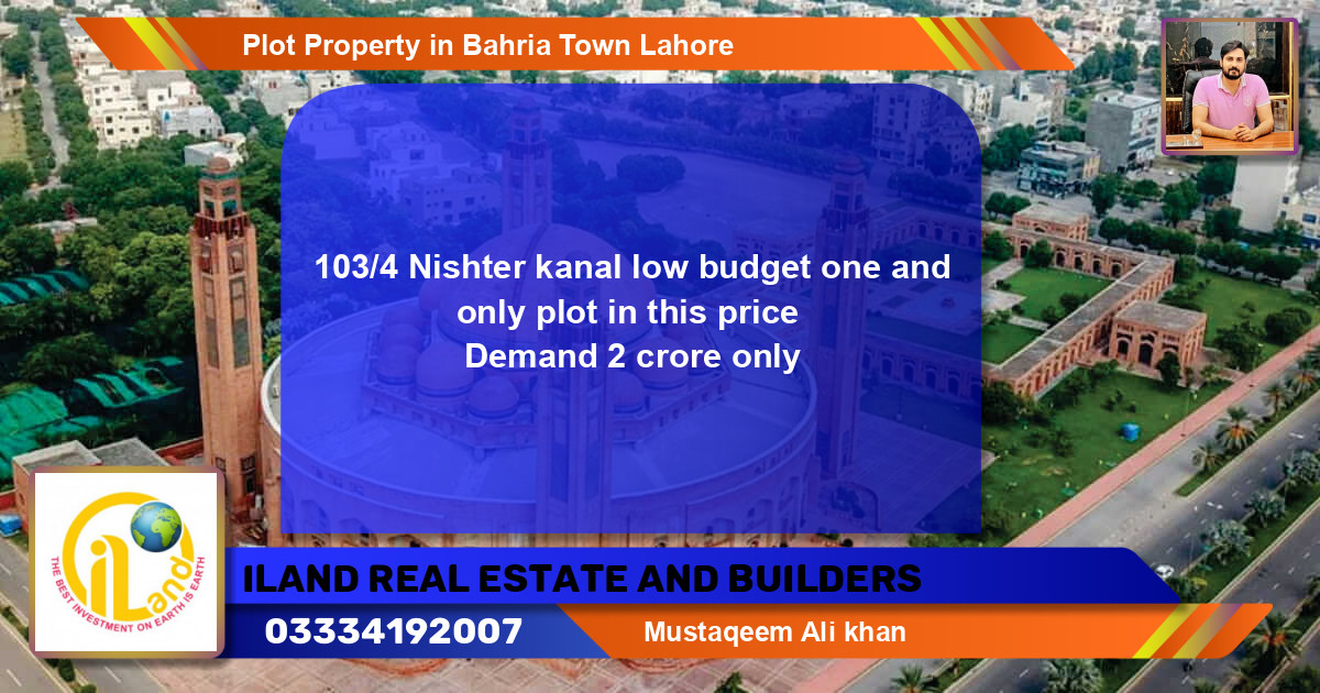 Residential Plot for Sale in Bahria Town, Lahore - (BP-81873)