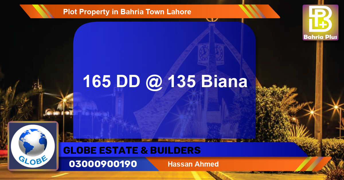 Residential Plot for Sale in Bahria Town, Lahore - (BP-82204)
