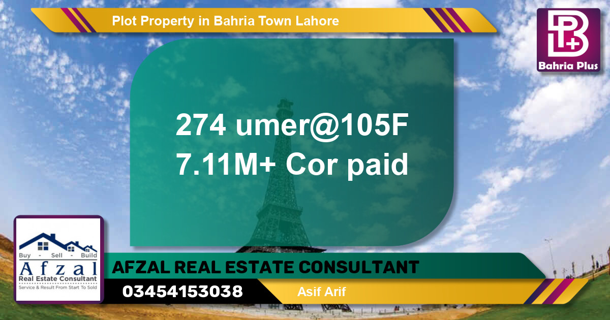 Residential Plot for Sale in Bahria Town, Lahore - (BP-82294)