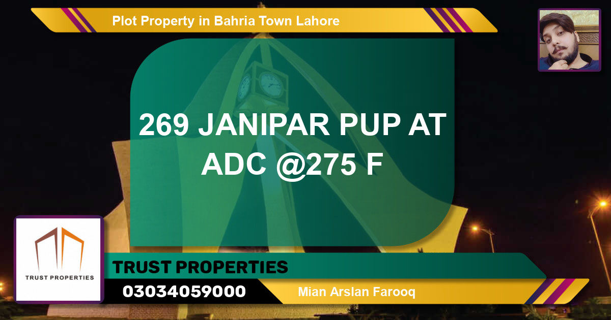 Residential Plot for Sale in Bahria Town, Lahore - (BP-82379)