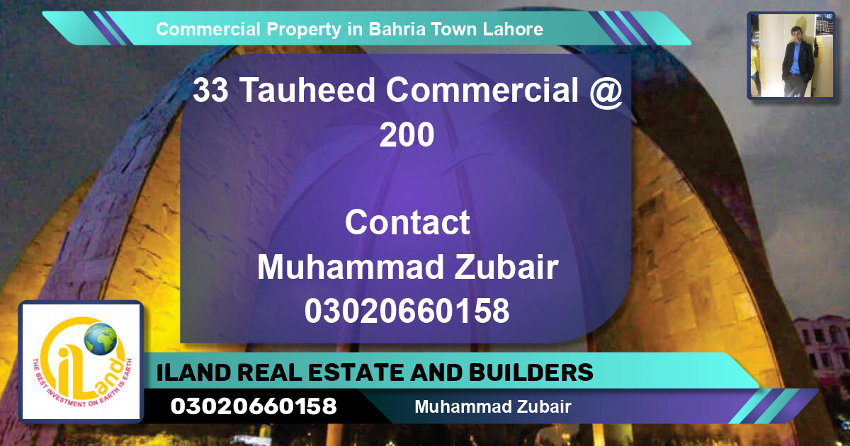 Commercial Property for Sale in Bahria Town, Lahore - (BP-82434)