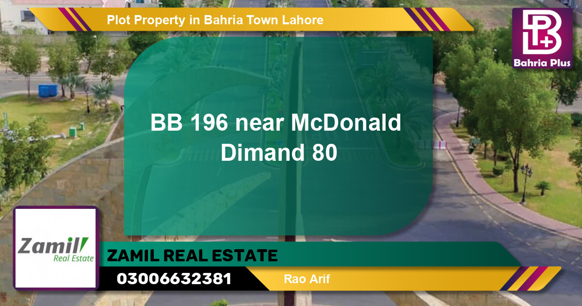 Residential Plot for Sale in Bahria Town, Lahore - (BP-82449)