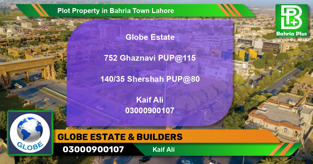 Residential Plot for Sale in Bahria Town, Lahore - (BP-82523)