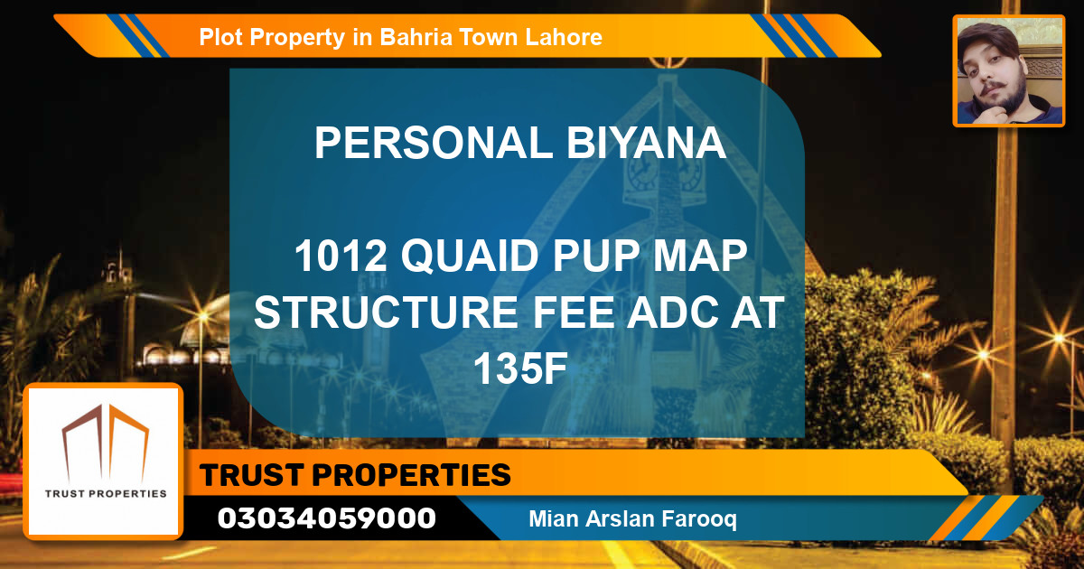 Residential Plot for Sale in Bahria Town, Lahore - (BP-82529)