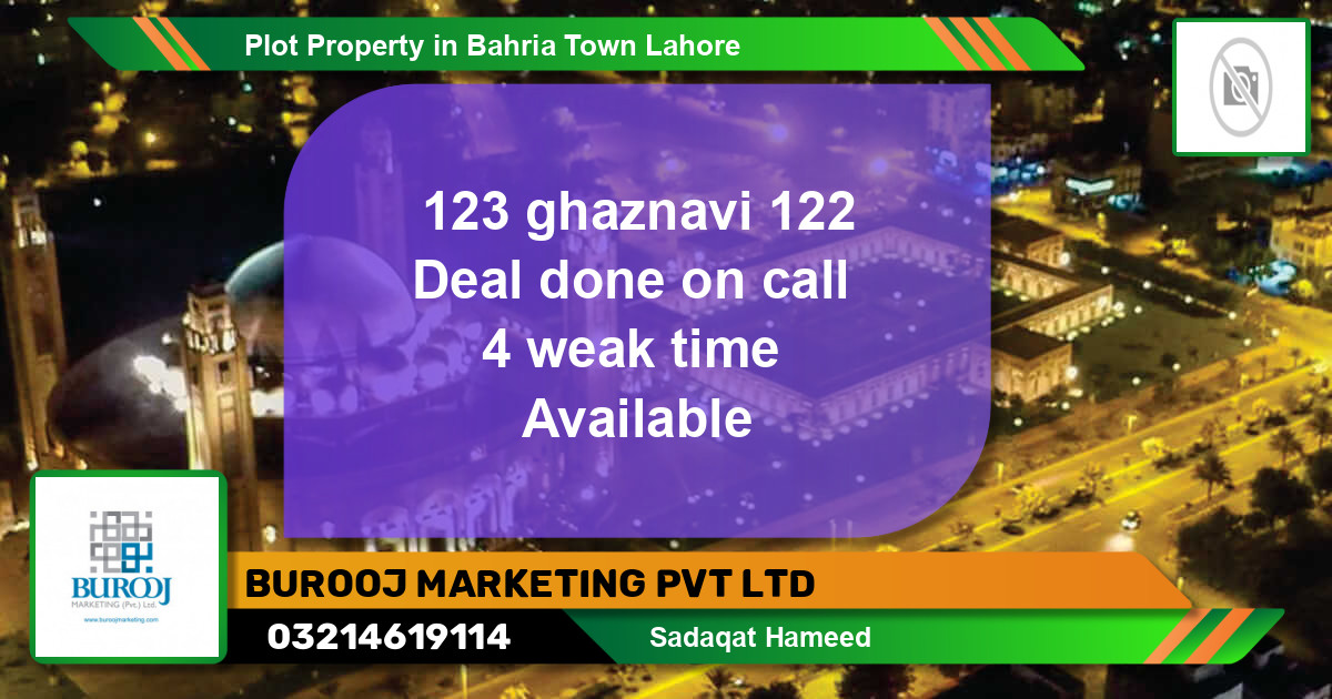 Residential Plot for Sale in Bahria Town, Lahore - (BP-82793)